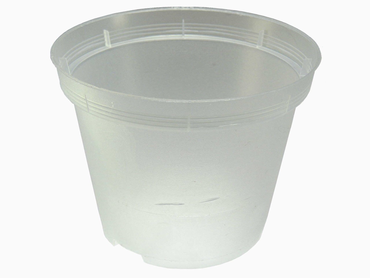 clear round pot 9cm