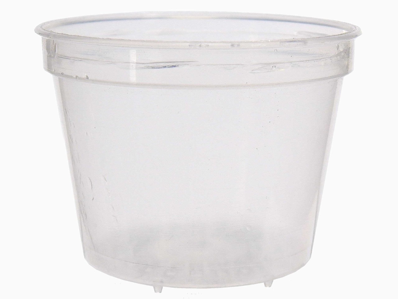 clear round pot 5,5cm