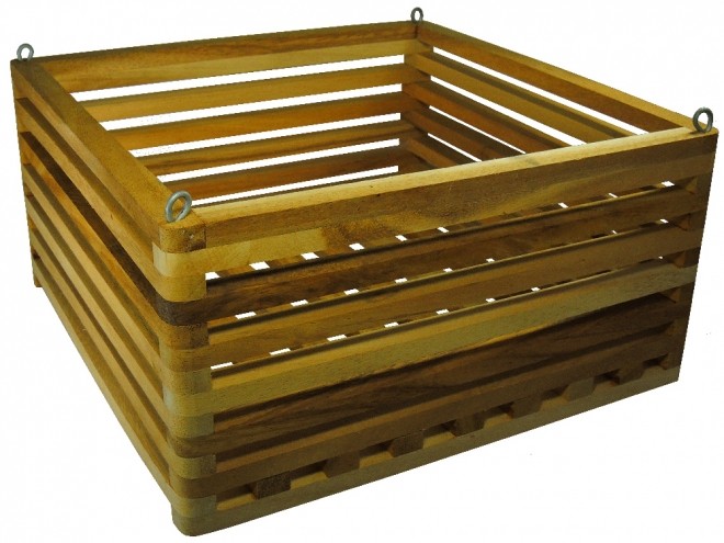 wooden basket ser. Premium 6